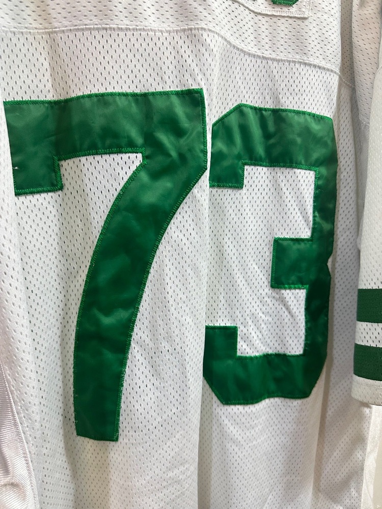 Mitchell & Ness Throwback New York Jets Klecko 1984 Sz 54 White Football  #73 - Picture 6 of 13